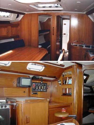 Elan 43 Innenansicht