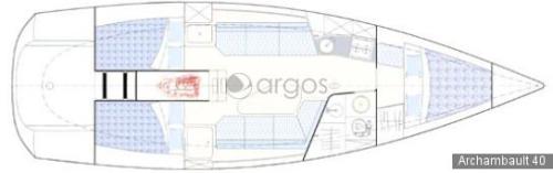 Archambault 40 RC Grundriss