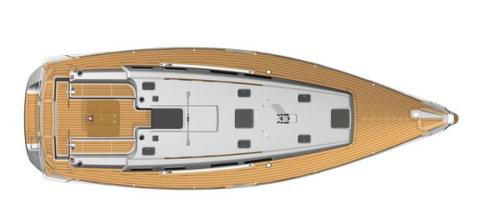 Dufour 425 Grand Large Außenansicht