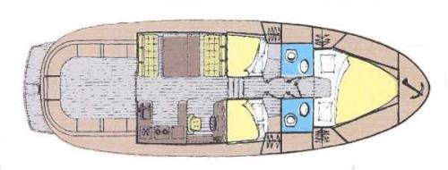 Adria 1000 Grundriss