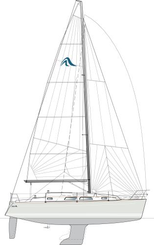 Hanse 315 Außenansicht