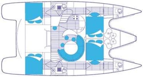 Privilege 435 Grundriss