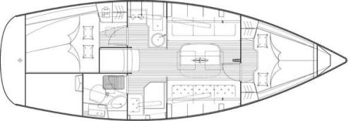 Bavaria 31 Cruiser Grundriss