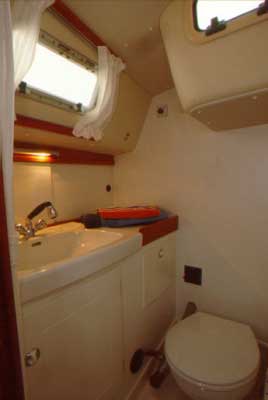 Hallberg-Rassy 34 Innenansicht