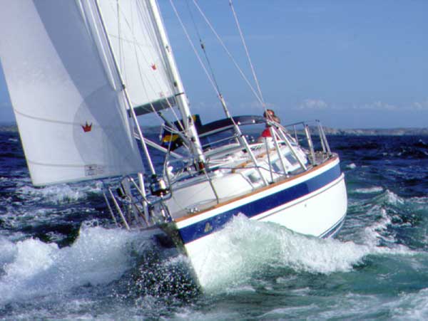 Hallberg-Rassy 34 Außenansicht
