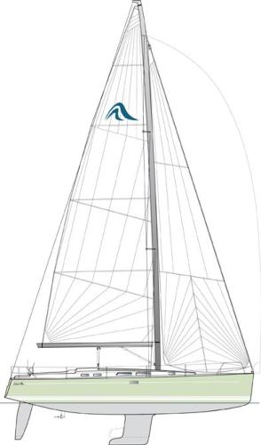 Hanse 430 Außenansicht