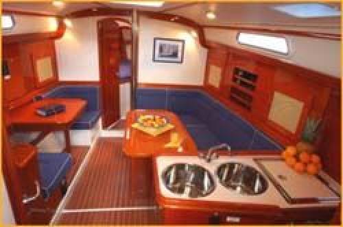 Hanse 341 Innenansicht