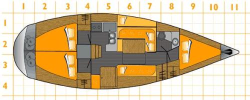 Gib Sea 372 Grundriss