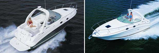 Sea Ray 315 Sundancer Außenansicht