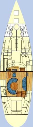 One off Blue Ocean 65 Grundriss