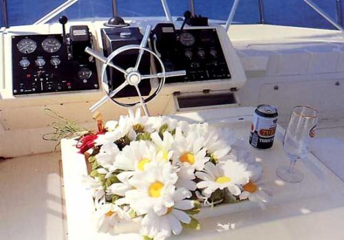 Motoryacht Innenansicht