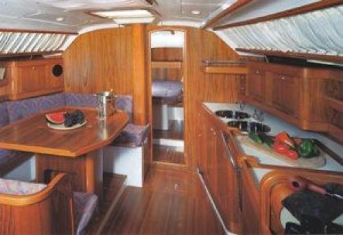 Elan 38 Innenansicht