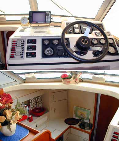 Princess 330 Fly Innenansicht