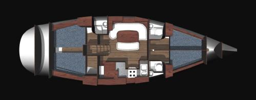 Ocean Star 48.1 Grundriss