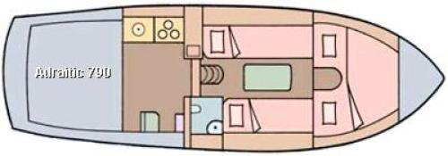 Adriatik 790 Grundriss