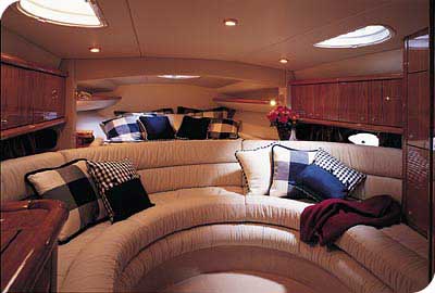 Superhawk 40 Innenansicht