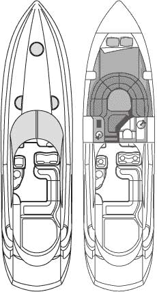 Superhawk 40 Grundriss