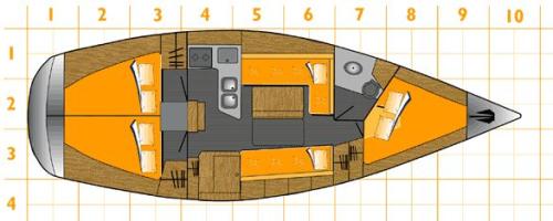Gib Sea 352 Grundriss