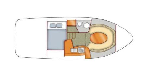 Sealine SC29 Grundriss
