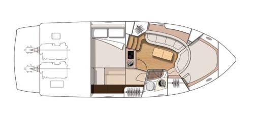 Cranchi 32 Grundriss