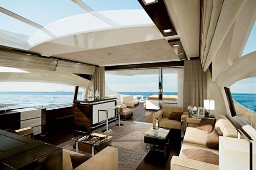 Azimut Leonardo 98 Innenansicht