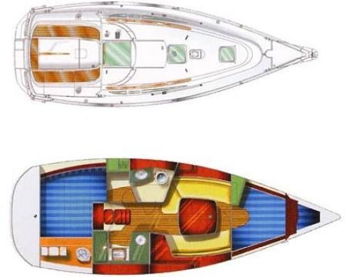 Sun Fast 32i Grundriss