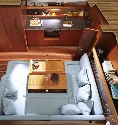 Bavaria 43 Cruiser Innenansicht