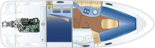 Bavaria 270 Sport Grundriss