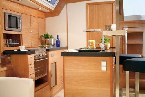 Hanse 630 e Innenansicht