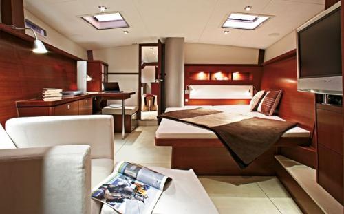 Hanse 630 e Innenansicht