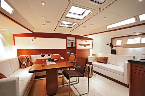Hanse 630 e Innenansicht