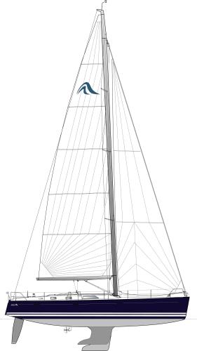 Hanse 461 Außenansicht