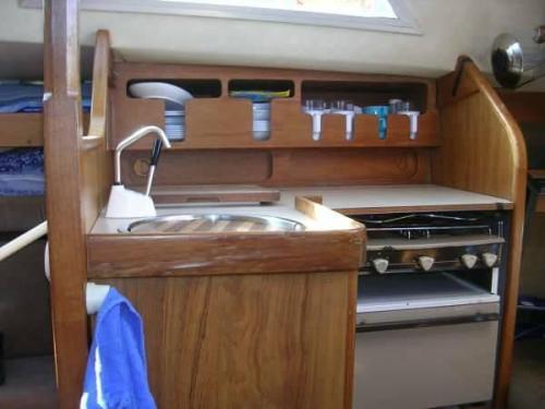 Moody 27 Innenansicht