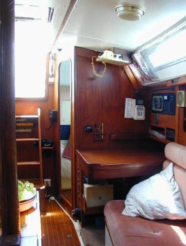 Moody 34 Innenansicht