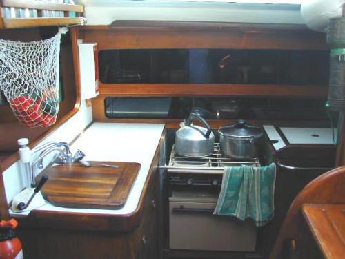 Moody 34 Innenansicht