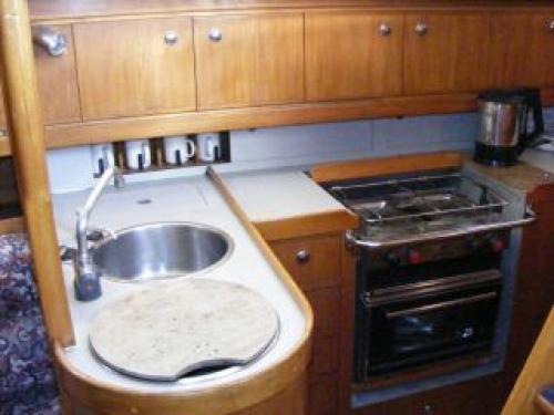 Moody 35 Innenansicht