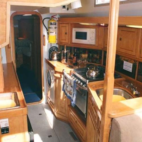 Moody 58 Custom Innenansicht