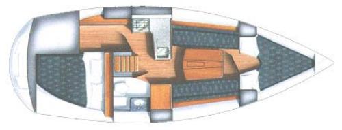 Moody Excel 31 Grundriss