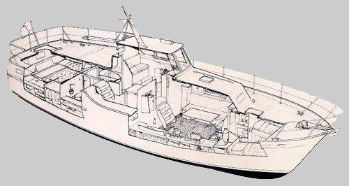 Moody Lancer 42 Grundriss