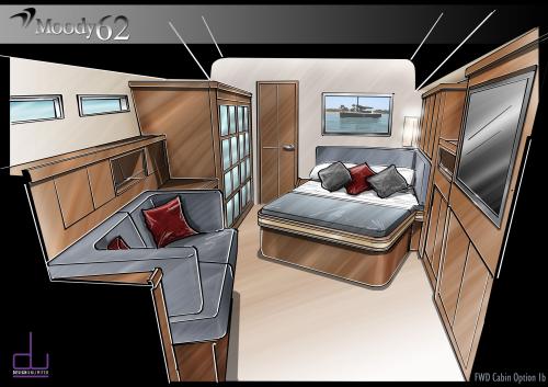 Moody 62 DSe Innenansicht