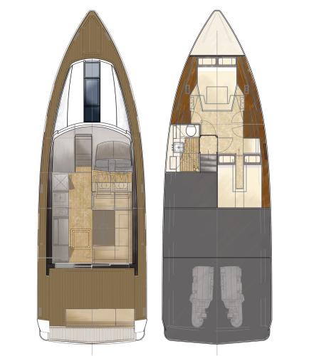 Fjord 40 Cruiser Grundriss