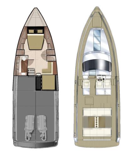 Fjord 40 Open Grundriss