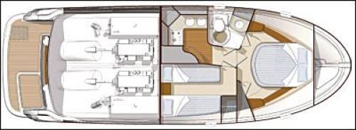 Prestige 36 Grundriss
