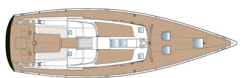 Hanse 545 Grundriss