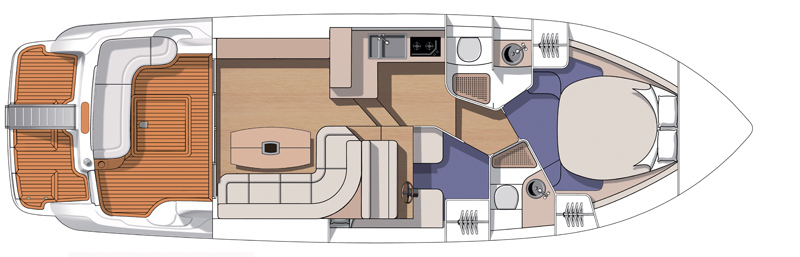 Atlantique 40 Grundriss