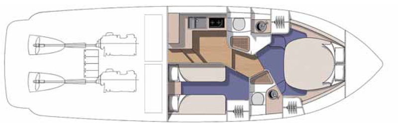Atlantique 40 Grundriss