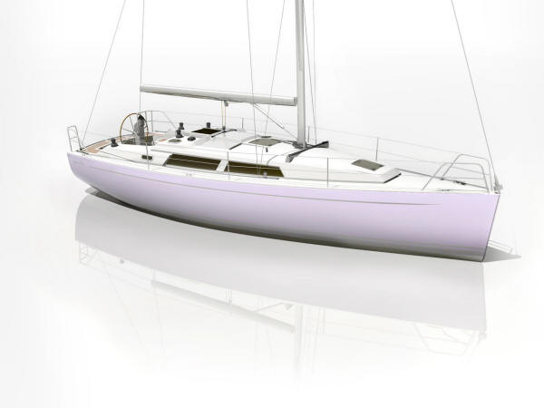 Hanse 355 Außenansicht