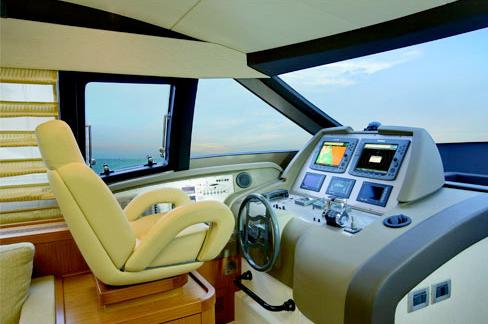 Ferretti 592 Innenansicht