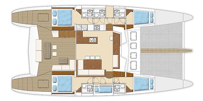 Sunreef 62 Grundriss
