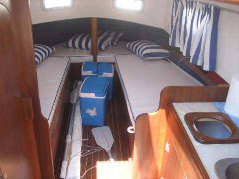 Menorquin 36 Cabinado Innenansicht